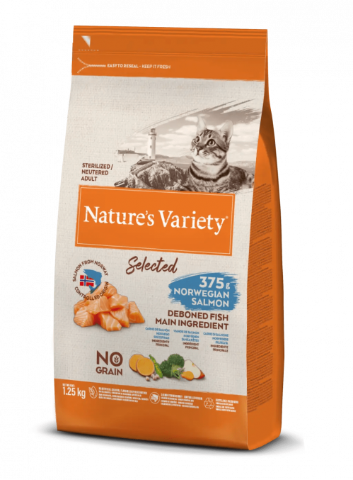 SELECTED STERILIZED SALMON NORUEGO