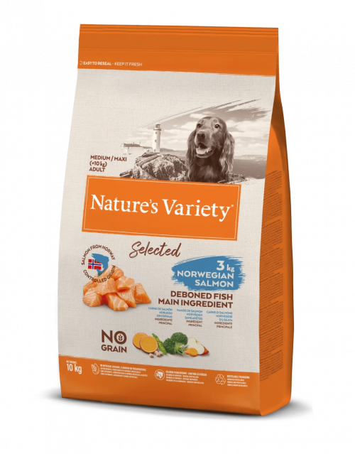 SELECTED MEDIUM/MAXI SALMON NORUEGO